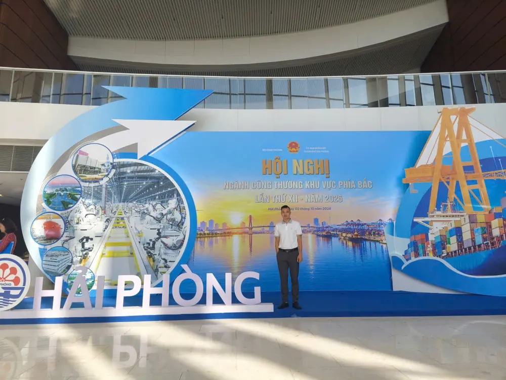 CÔNG TY TNHH GIAO NHẬN QUỐC TẾ HP LINK THAM DỰ HỘI NGHỊ NGÀNH CÔNG THƯƠNG KHU VỰC PHÍA BẮC LẦN THỨ XII NĂM 2026 TẠI HẢI PHÒNG