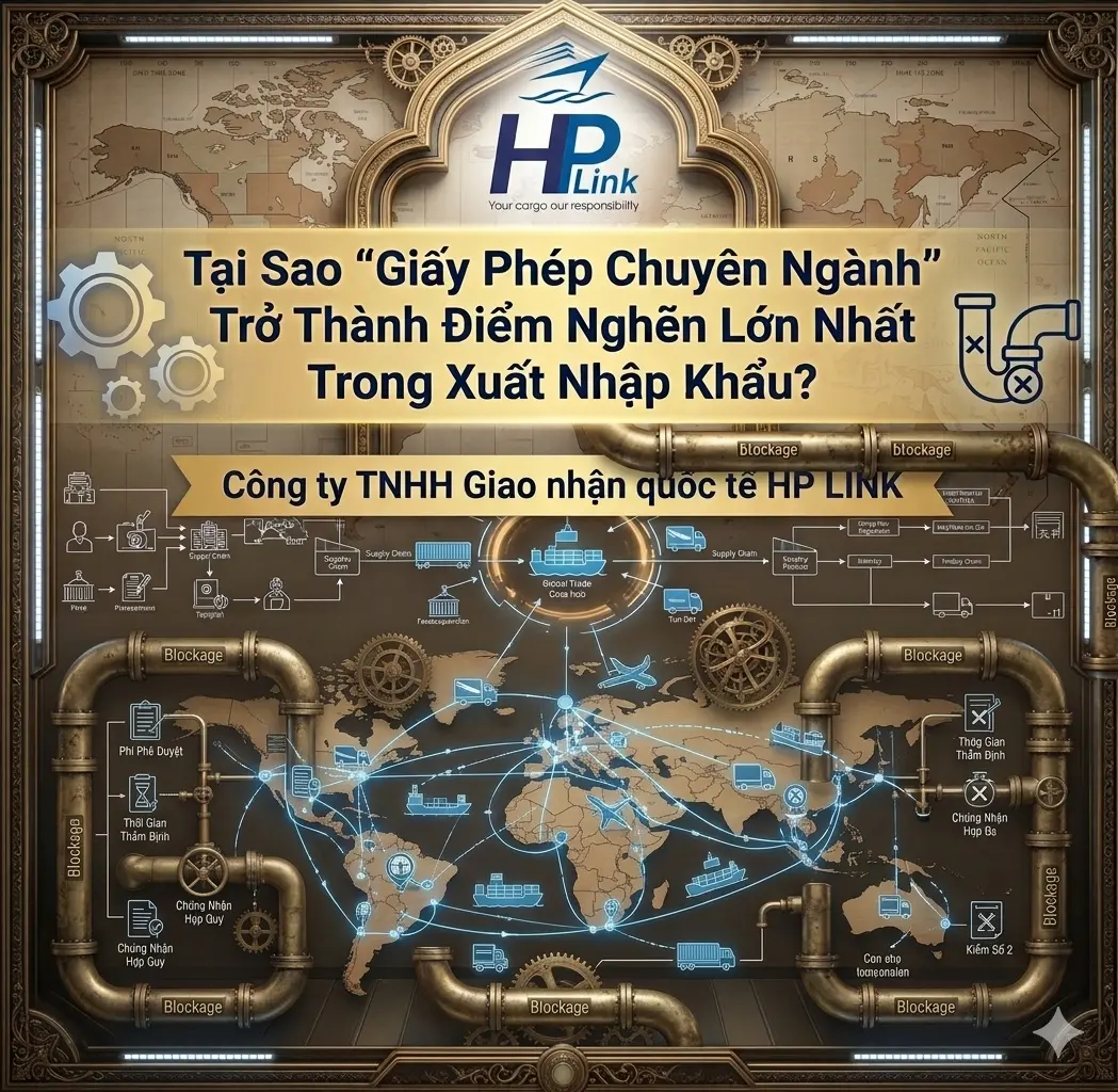 Tại Sao "Giấy Phép Chuyên Ngành" Trở Thành Điểm Nghẽn Lớn Nhất Trong Xuất Nhập Khẩu?
