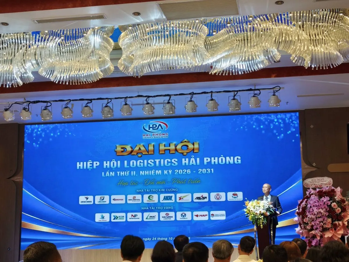 Phát biểu tại Đại hội Hiệp hội Logistics Hải Phòng lần thứ II, nhiệm kỳ 2026–2031