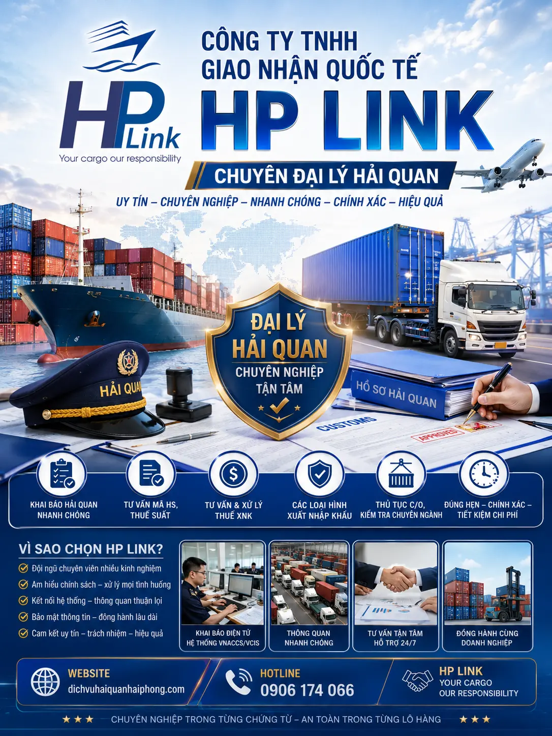 Đại lý hải quan chuyên nghiệp