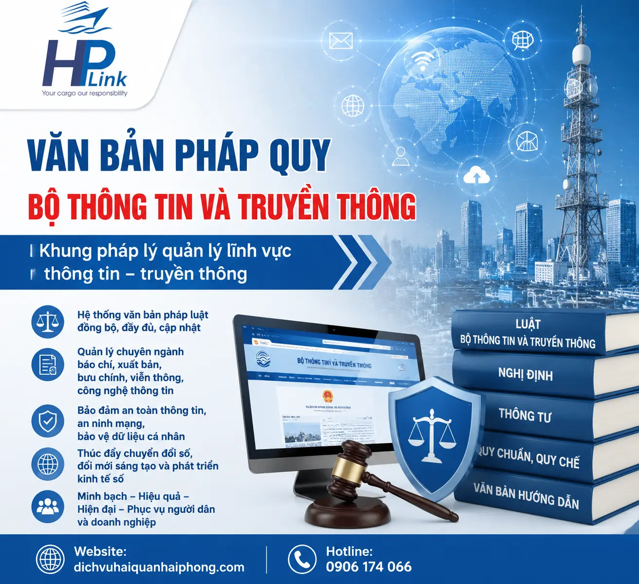 VĂN BẢN PHÁP QUY BỘ THÔNG TIN VÀ TRUYỀN THÔNG: Khung pháp lý quản lý lĩnh vực thông tin – truyền thông
