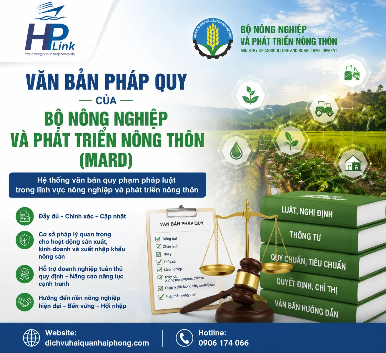 VĂN BẢN PHÁP QUY CỦA BỘ NÔNG NGHIỆP VÀ PHÁT TRIỂN NÔNG THÔN (MARD)