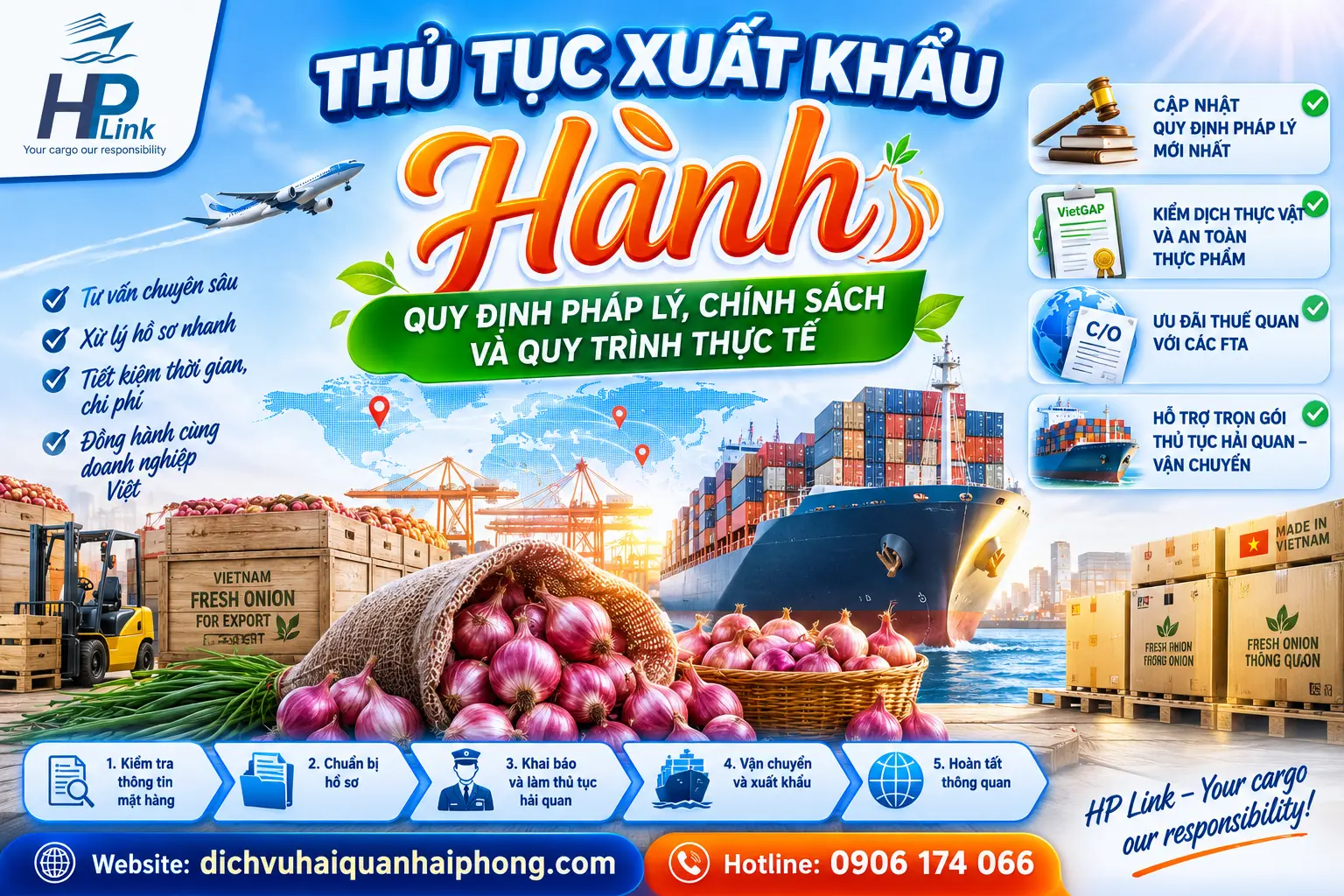 THỦ TỤC XUẤT KHẨU HÀNH – QUY ĐỊNH PHÁP LÝ, CHÍNH SÁCH VÀ QUY TRÌNH THỰC TẾ