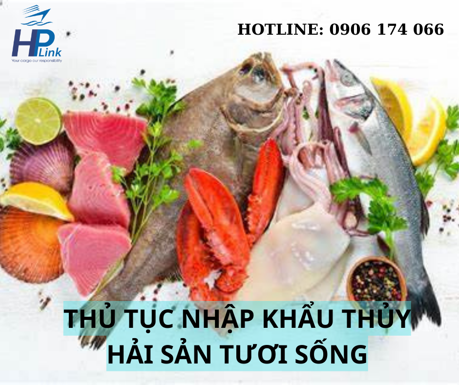 THỦ TỤC NHẬP KHẨU THỦY HẢI SẢN TƯƠI SỐNG