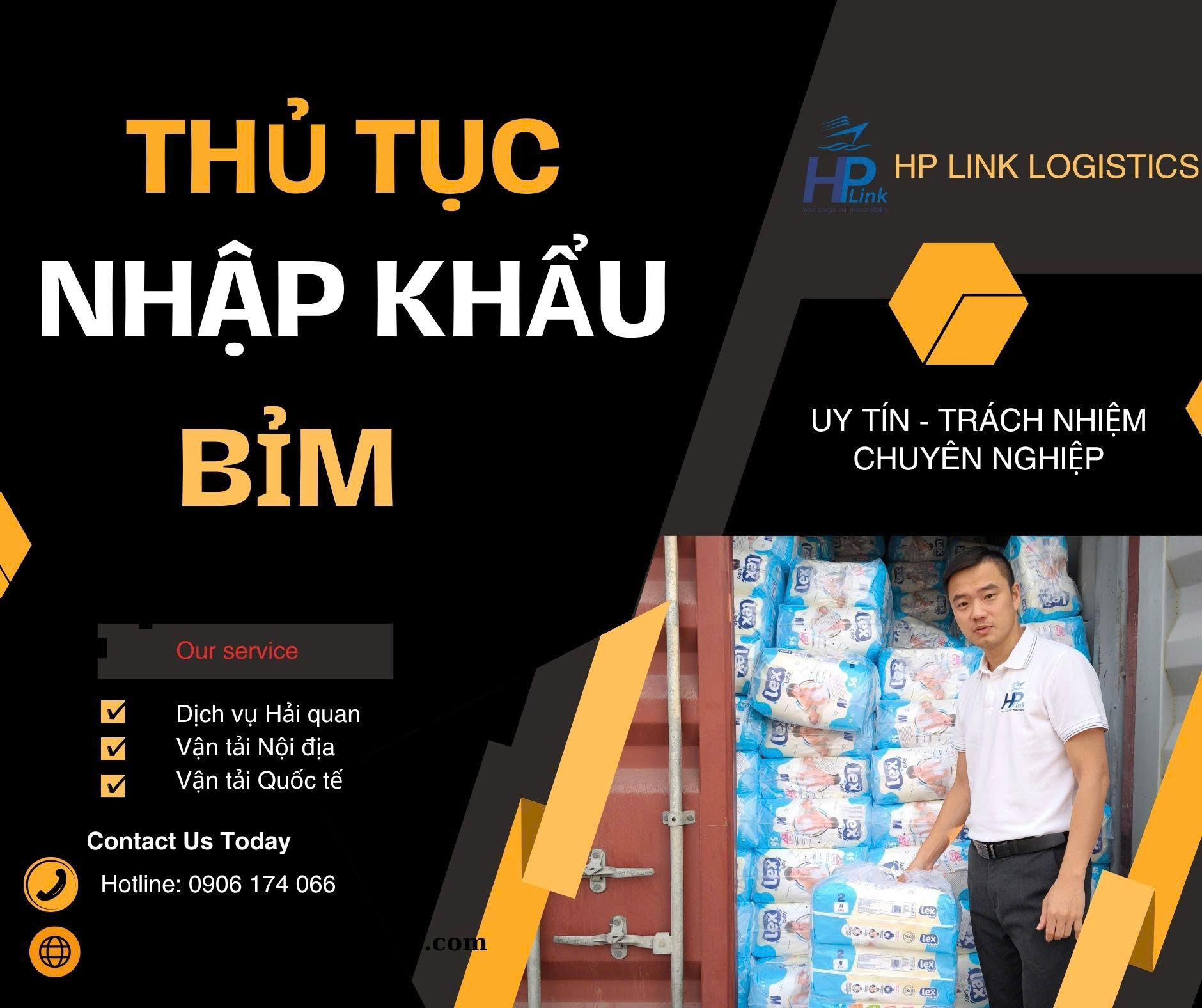 Thủ Tục Nhập Khẩu Bỉm – Quy Định, Chính Sách & Hướng Dẫn Chi Tiết Từ A–Z