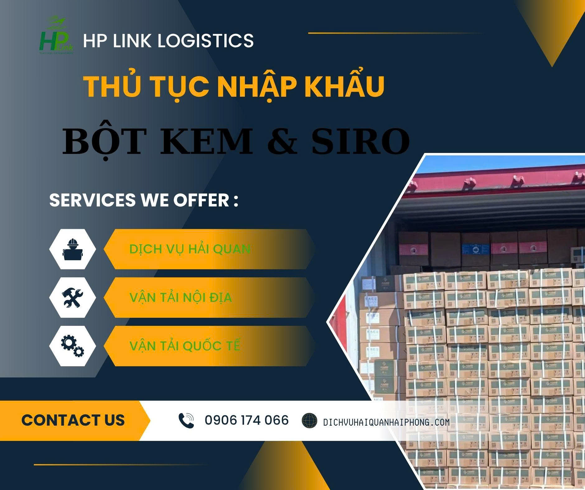 Thủ Tục Nhập Khẩu Bột Kem Và Siro – Toàn Bộ Quy Trình, Chính Sách & Căn Cứ Pháp Lý Mới Nhất