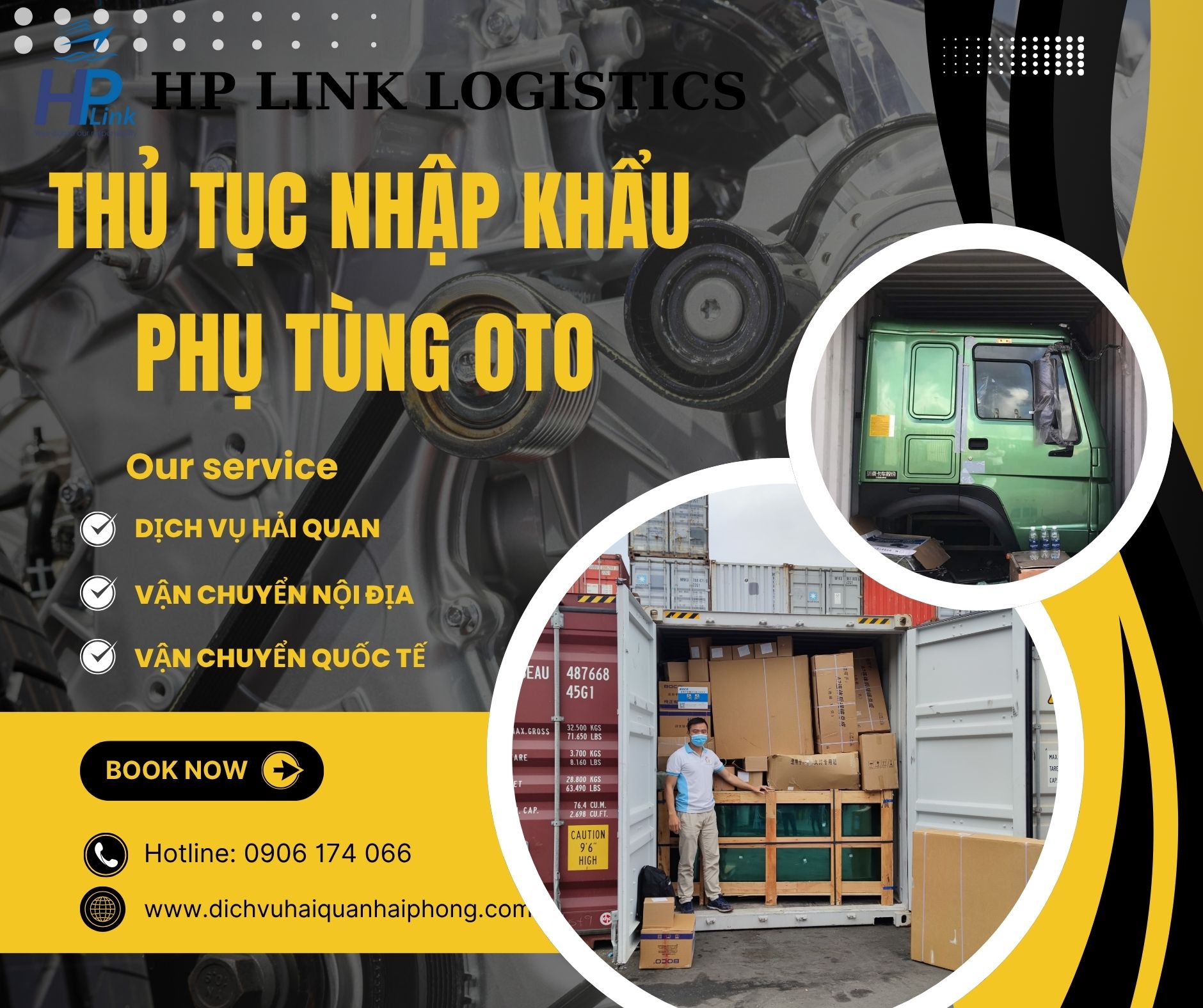 Thủ Tục Nhập Khẩu Phụ Tùng Ô Tô – Hướng Dẫn Chi Tiết từ A đến Z