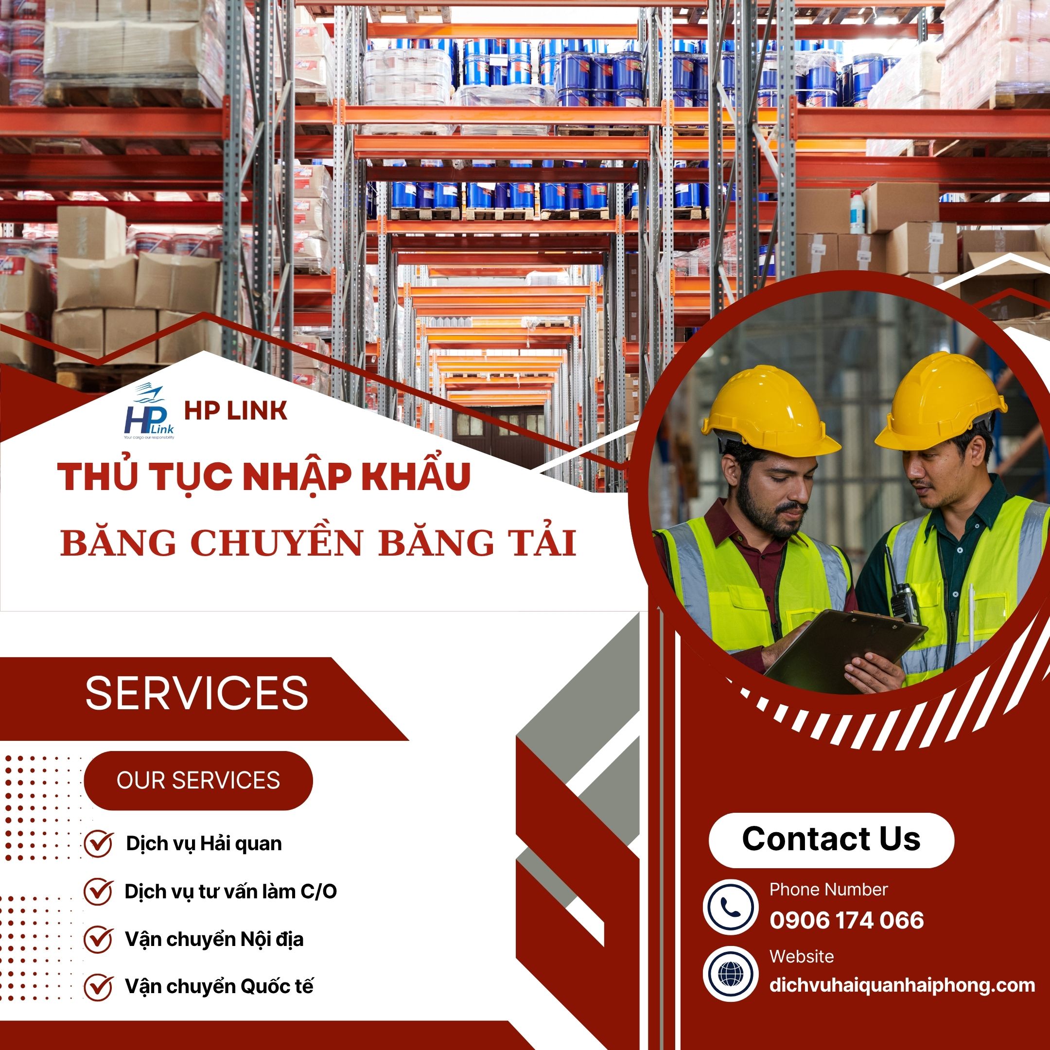 Thủ Tục Nhập Khẩu Băng Chuyền, Băng Tải – Quy Trình Chi Tiết, Pháp Lý Rõ Ràng
