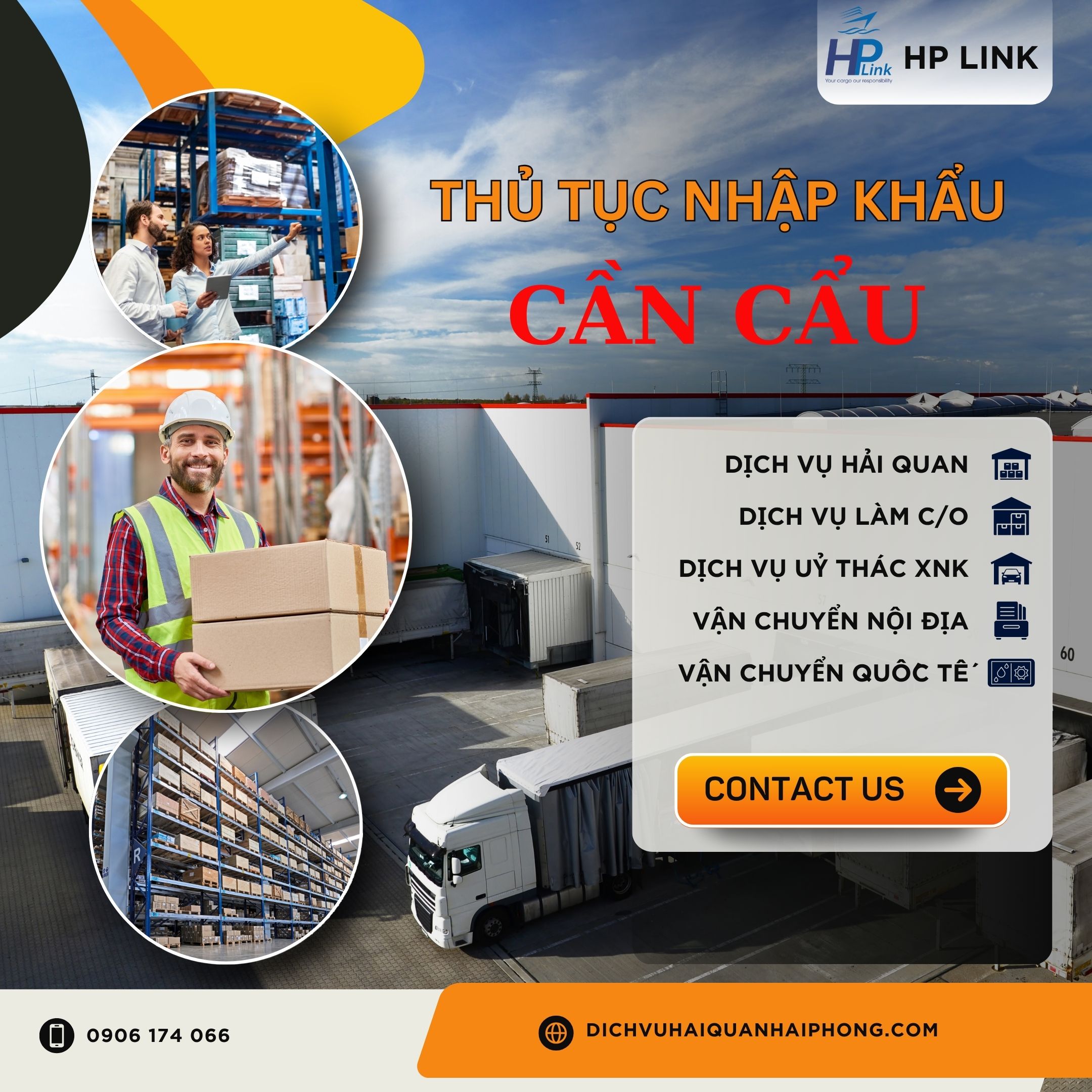 Thủ tục nhập khẩu CẦN CẨU: Hướng dẫn từ A đến Z cho doanh nghiệp