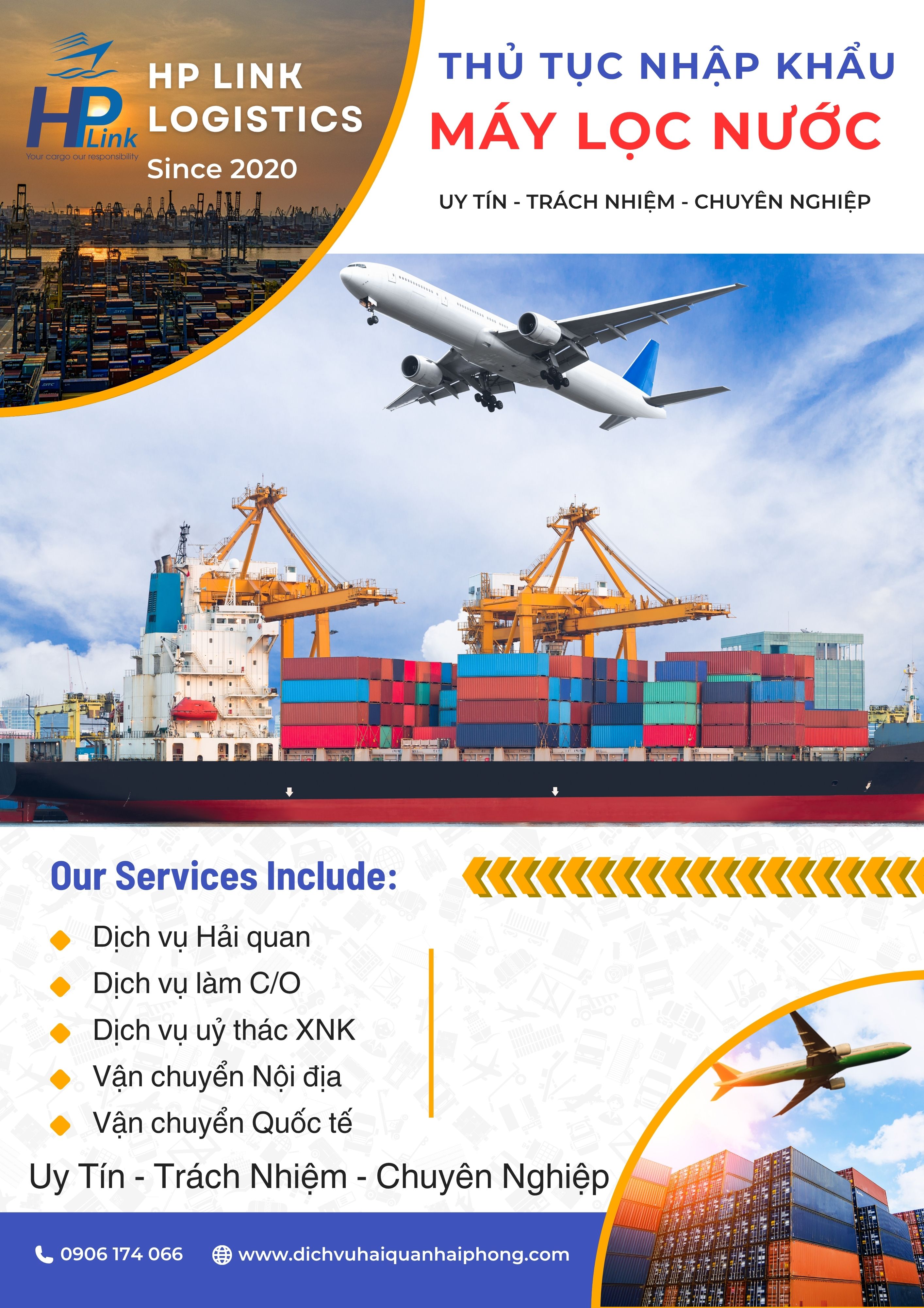 Thủ Tục Nhập Khẩu Máy Lọc Nước – Hướng Dẫn Chi Tiết Cho Doanh Nghiệp