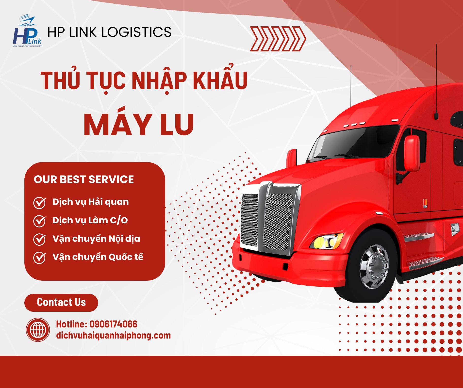 Thủ tục nhập khẩu MÁY LU: Hướng dẫn chi tiết từ A–Z