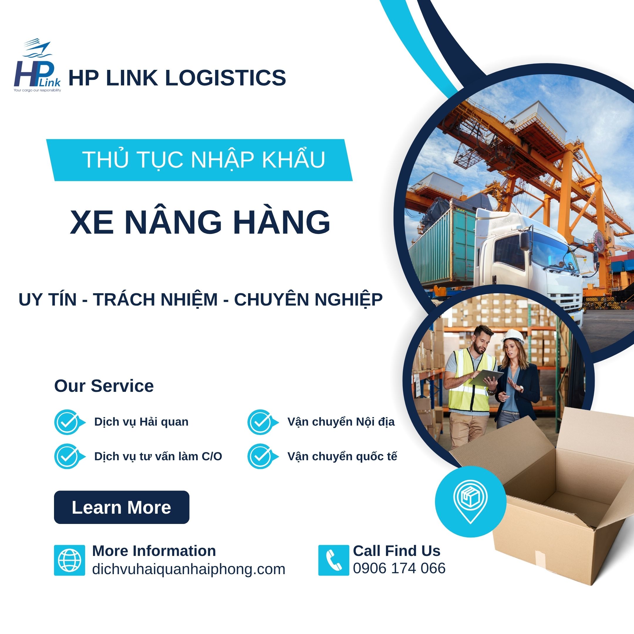 Thủ Tục Nhập Khẩu Xe Nâng Hàng – Hướng Dẫn Đầy Đủ Từ A–Z