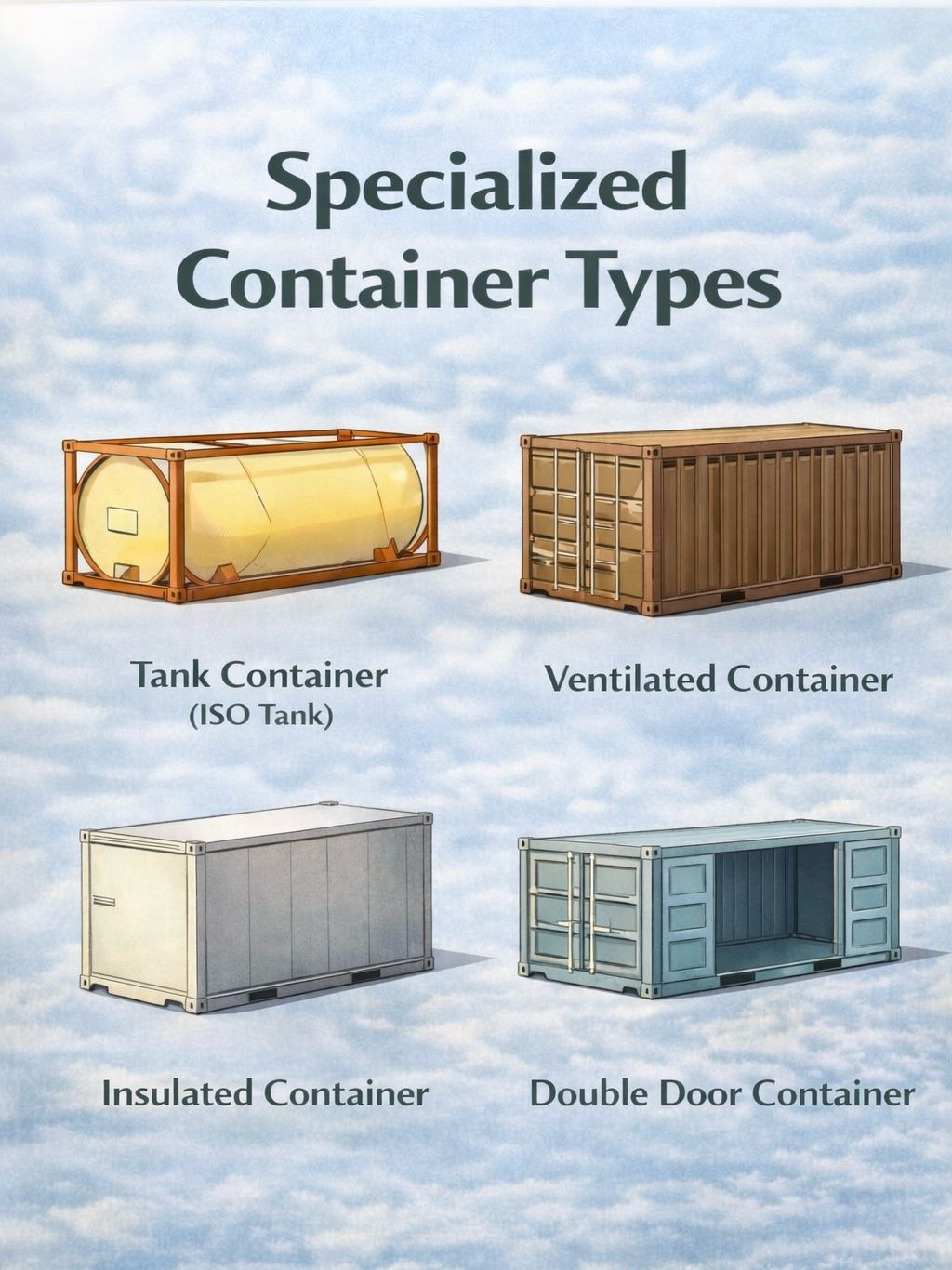 CHỌN ĐÚNG CONTAINER – CHÌA KHÓA VÀNG TRONG LOGISTICS TOÀN CẦU