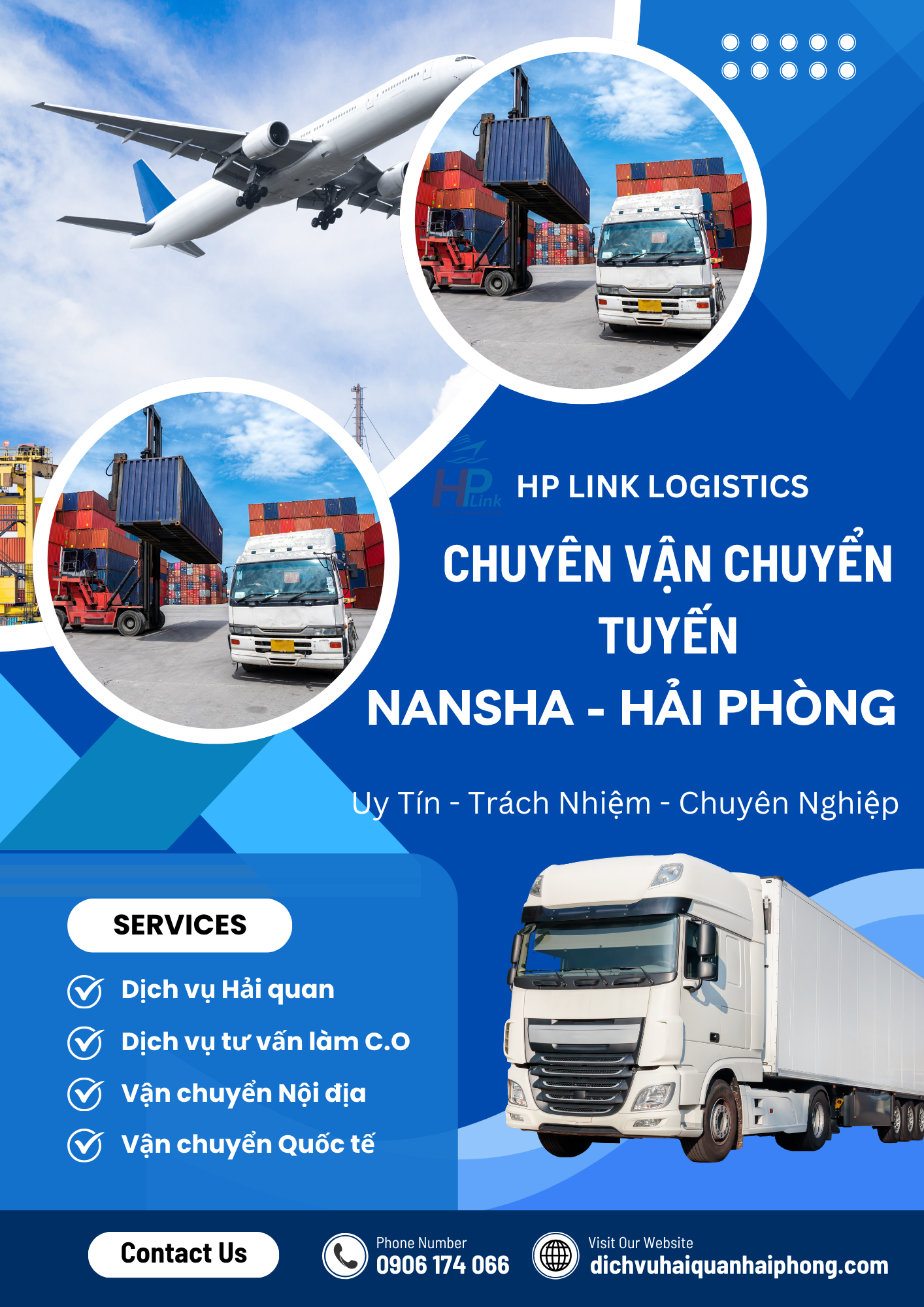 HP LINK – CHUYÊN VẬN CHUYỂN TUYẾN Nansha Port ⇄ Hải Phòng NHANH – ỔN ĐỊNH – TỐI ƯU CHI PHÍ